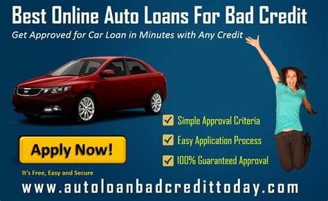 Car Loans For People With Bad Credit